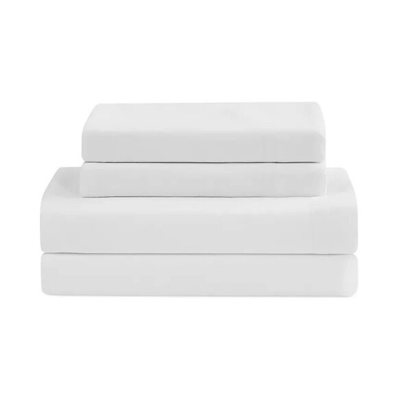 Pem America Harmony 8 Pc Comforter Set Blue and White Queen $100 - Picture 3 of 7